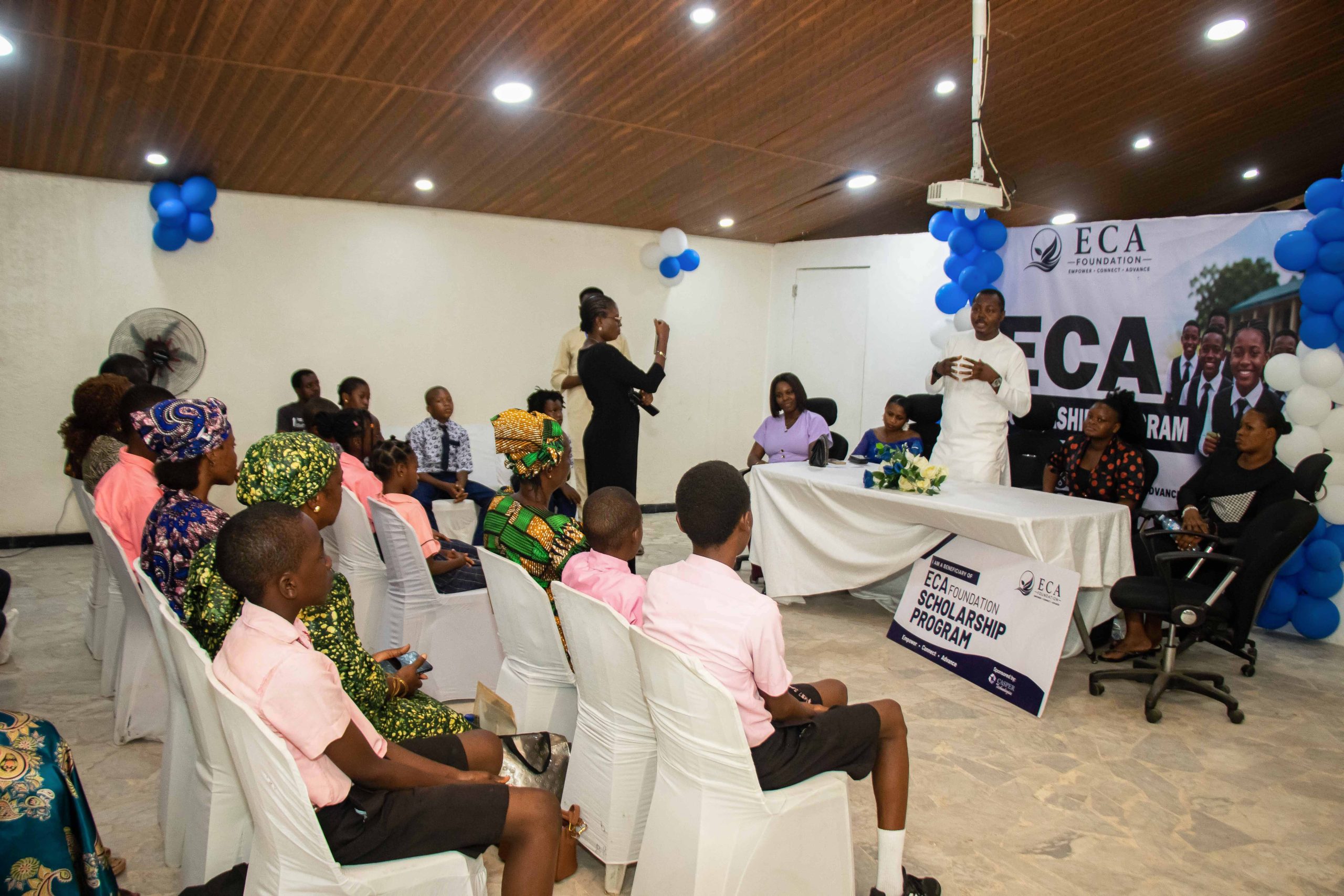 ECA Scholarship school visit 2