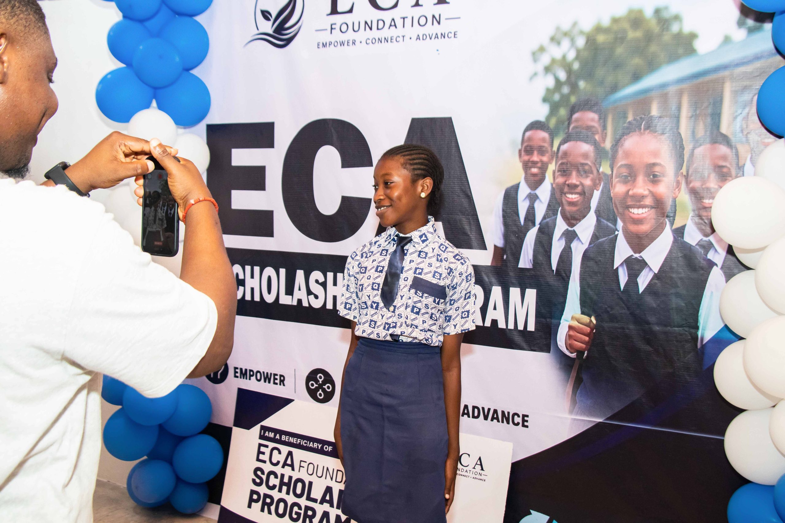 ECA Scholarship school visit 1